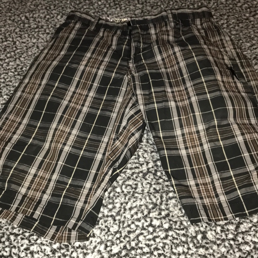 RS by Ryan Sheckler Men’s Plaid Shorts